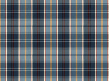 Load image into Gallery viewer, Stain Resistant Navy Blue Wine Red Beige Teal Green Cream Tartan Plaid Upholstery Drapery Fabric
