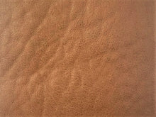 Load image into Gallery viewer, Heavy Duty Saddle Brown Rose Mustard Yellow Soft Faux Buffalo Leather Upholstery Vinyl