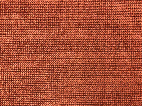 Terracotta Clay Rusty Brown Mid Century Modern Woven Upholstery Fabric