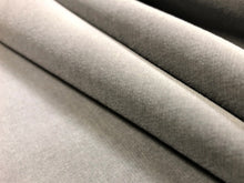 Load image into Gallery viewer, Designer Water &amp; Stain Resistant Grey MCM Velvet Upholstery Fabric