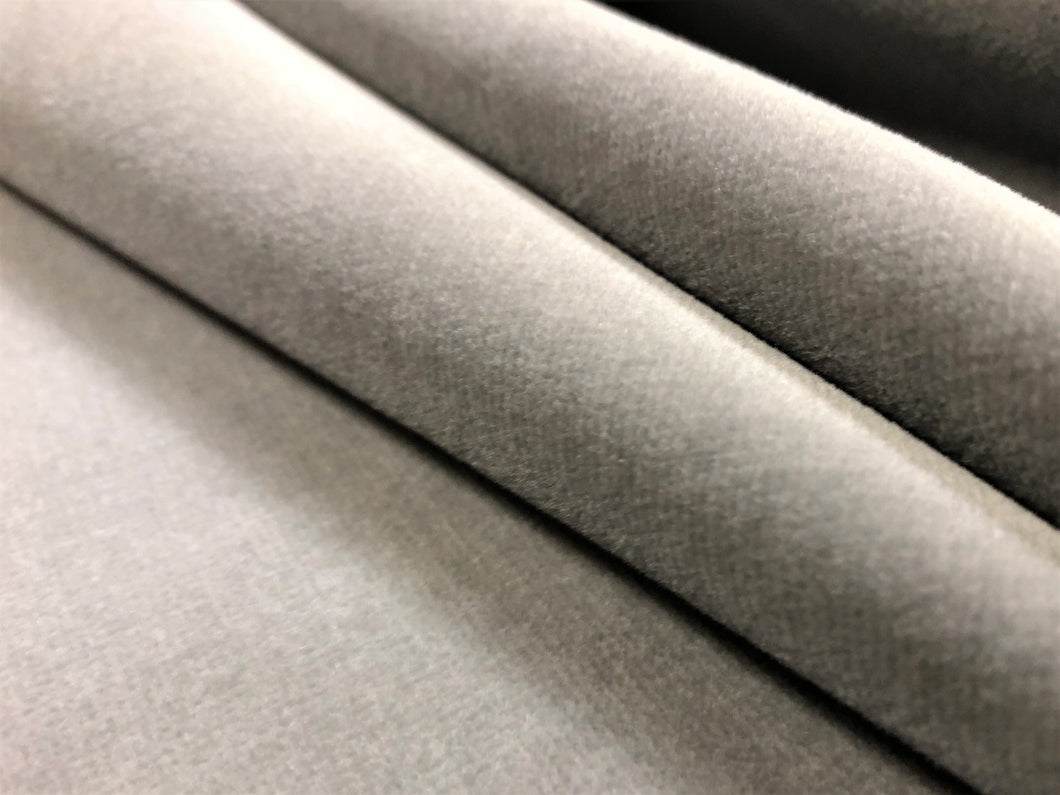 Designer Charcoal store Grey Velvet Upholstery Fabric WHS213