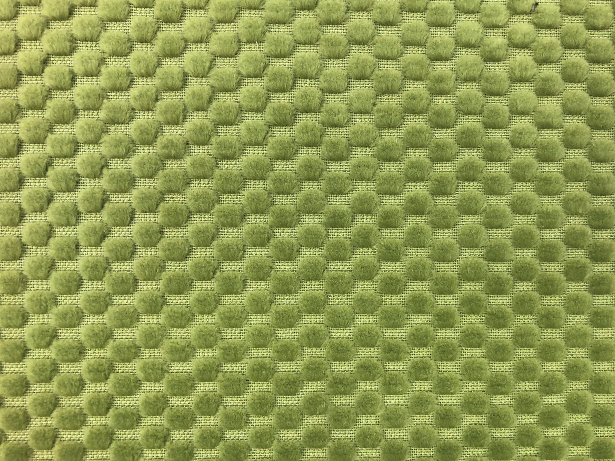Green Color Micro Velvet Material , Velvet Upholstery Fabric 60 Inch Wide