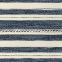 Load image into Gallery viewer, Lee Jofa Entoto Stripe Fabric / Marine/Ivory