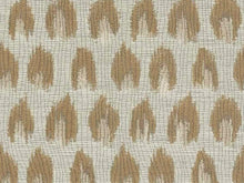 Load image into Gallery viewer, Iris Apfel Spotted Ikat Animal Pattern Tan Beige Taupe Drapery Fabric