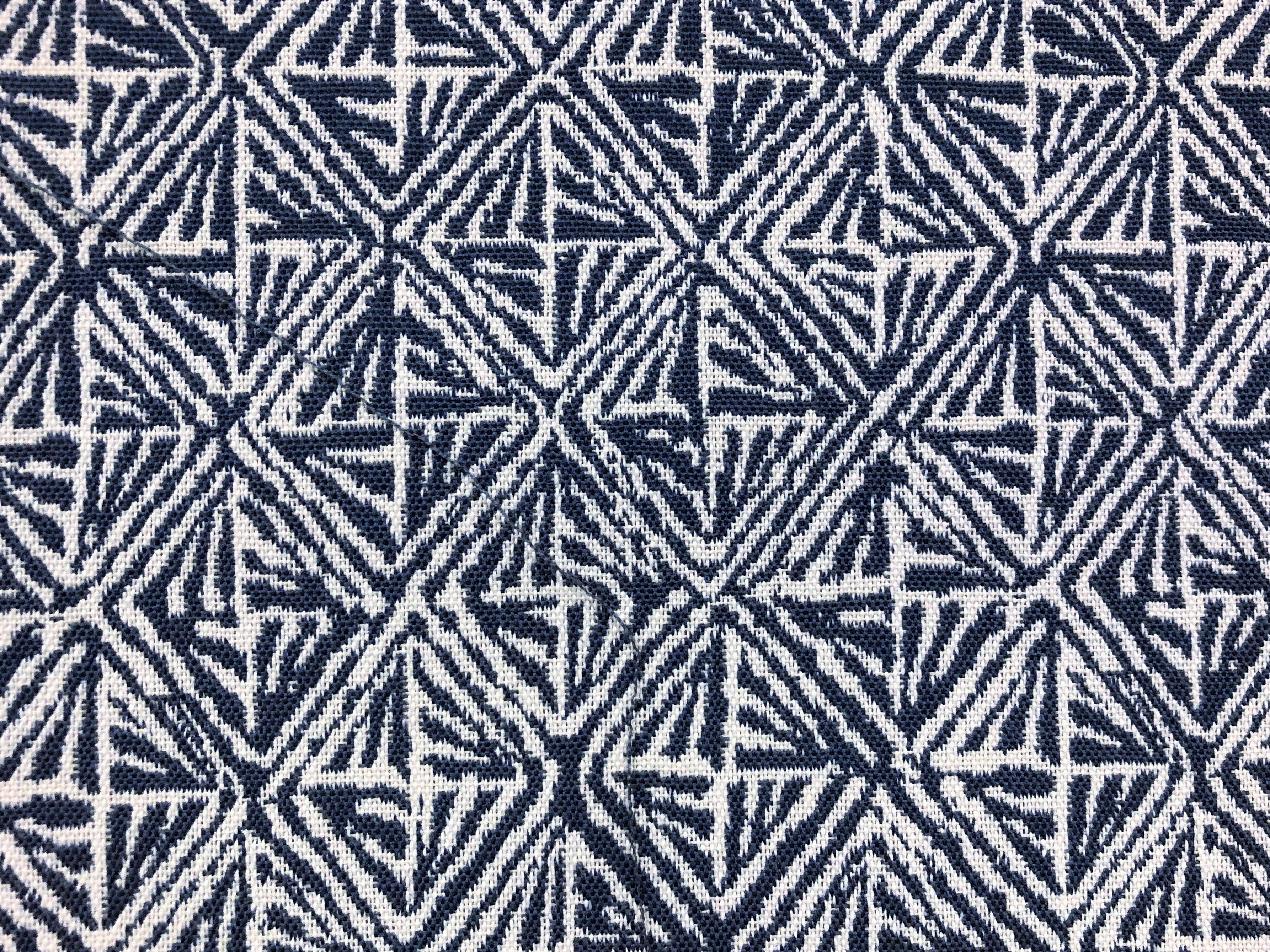 Perennials Reversible Star Blue Uph Fabric, Fabric Bistro, Columbia