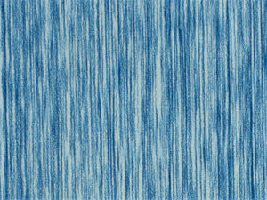 Water & Stain Resistant Cobalt Blue Abstract Velvet Upholstery Fabric