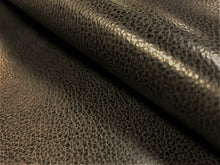 Load image into Gallery viewer, Designer Shadow Brown Faux Leather Upholstery Vinyl