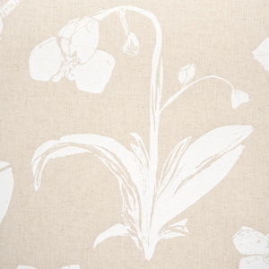 Schumacher Orchids Have Dreams Fabric 180511 / Light Neutral