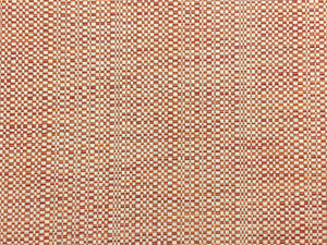 Thibaut Crypton Mosaic Cinnabar Woven Small Scale Burnt Orange Beige Stain Resistant Upholstery Fabric