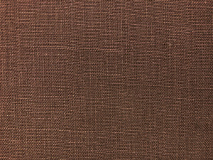 Brown Belgian Linen Upholstery Drapery Fabric