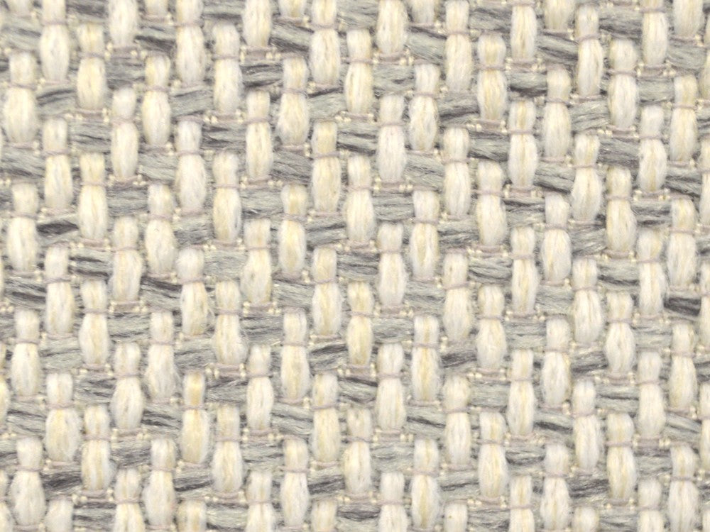 2 Yds Min Designer Woven MCM Mid Century Modern Tweed Light Gray Grey Slate Upholstery Fabric ETX-Empire