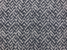 Load image into Gallery viewer, Perennials Dapper Shale Navy Blue Denim Gray Outdoor Water Resistant Abstract Geometric Upholstery Drapery Fabric