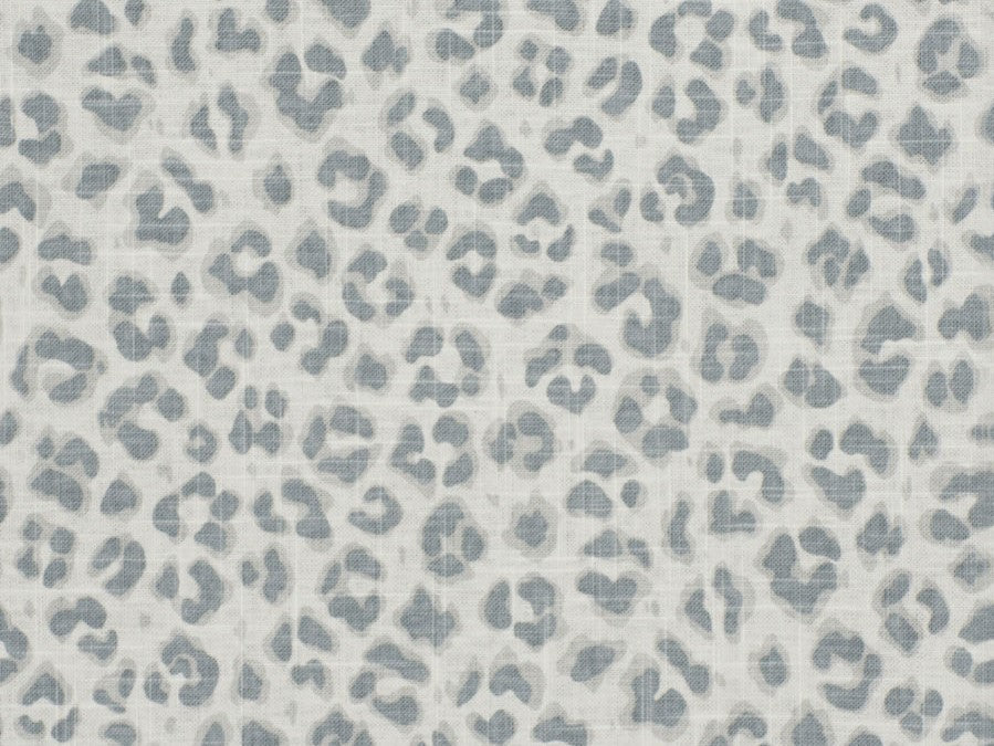 Cheetah Leopard Grey Beige Fabric, Fabric Bistro