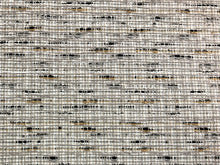 Load image into Gallery viewer, Designer Water &amp; Stain Resistant Beige Black Mustard Taupe Rustic Upholstery Drapery Fabric
