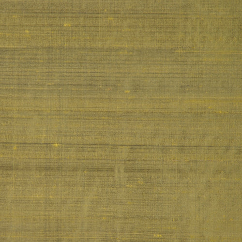 Pure Handwoven Silk Dupioni Drapery Fabric Green Olive / Aloe