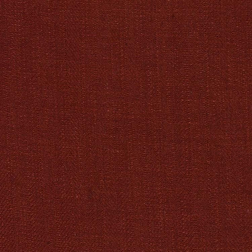 Barrister Dark Red Upholstery Minimalist Linen Poly Fabric / Cassis