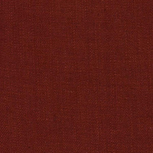 Barrister Dark Red Upholstery Minimalist Linen Poly Fabric / Cassis