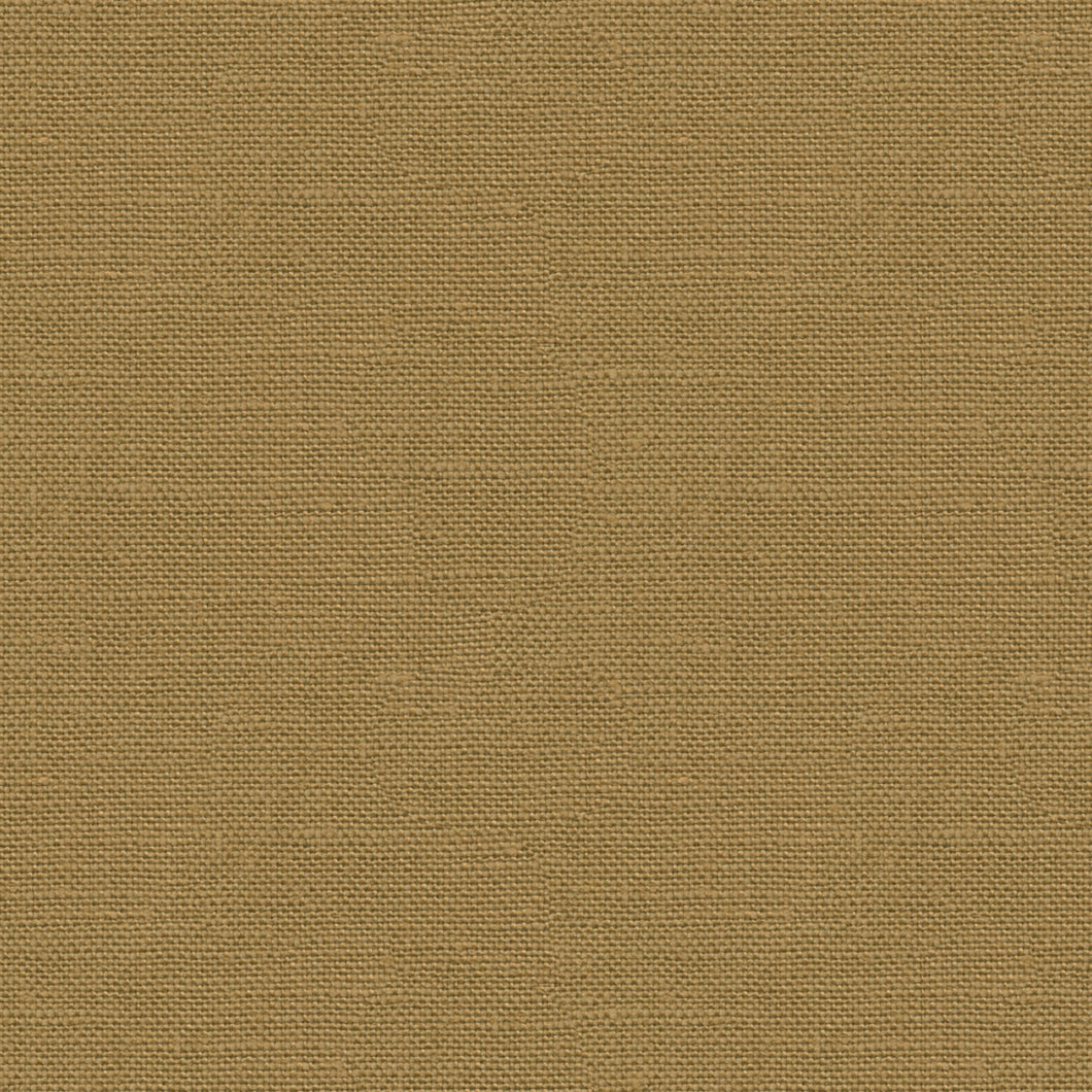 Brunschwig & Fils Bankers Linen Fabric / Golden