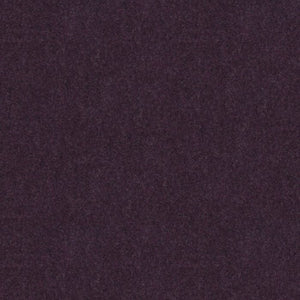 Brunschwig & Fils Chevalier Wool Fabric / Aubergine