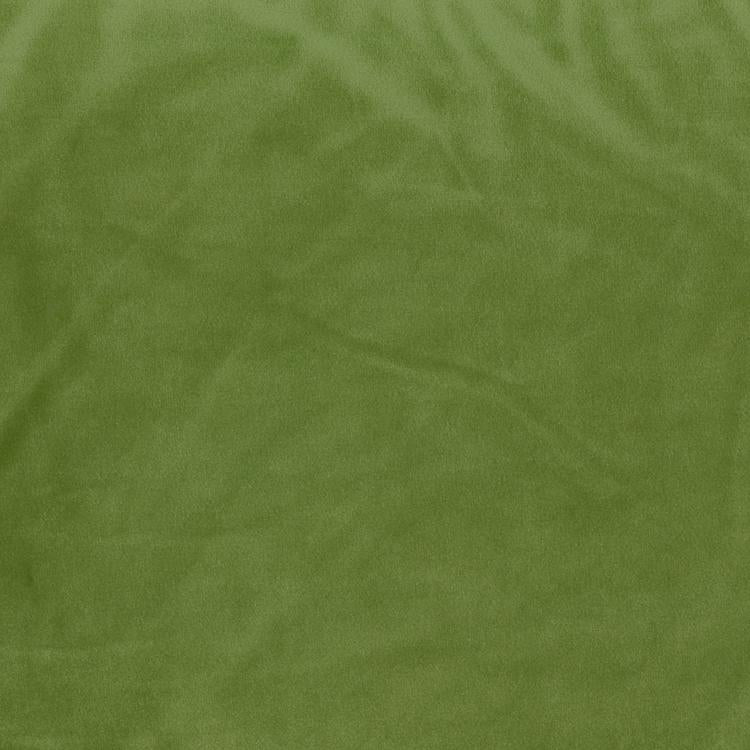Upholstery Drapery Velvet Fabric Olive / Green