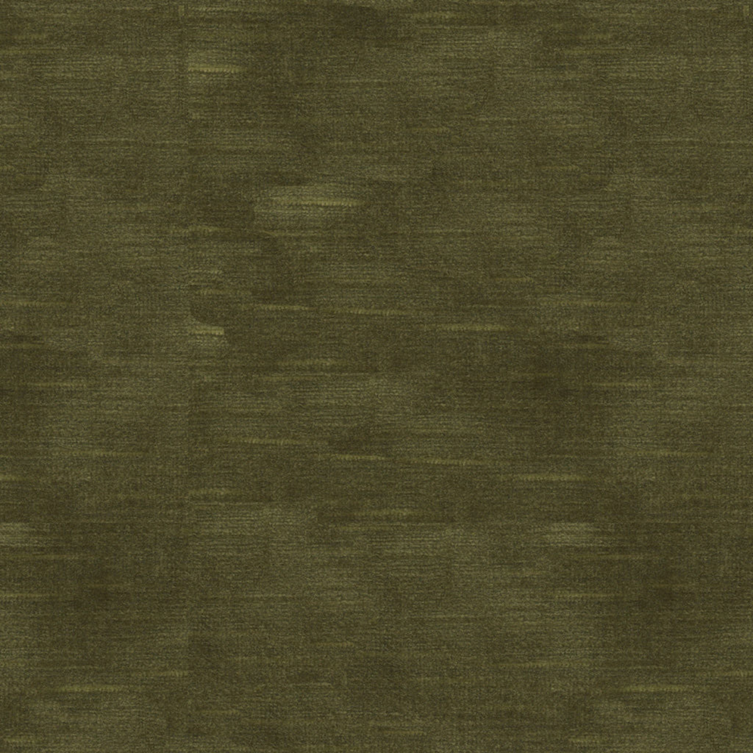 Brunschwig & Fils Lazare Velvet Fabric / Olive