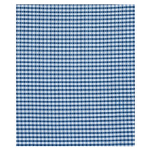 Load image into Gallery viewer, SCHUMACHER INGRID SILK CHECK FABRIC 3453004 / BLUE