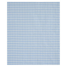 Load image into Gallery viewer, SCHUMACHER INGRID SILK CHECK FABRIC 3453005 / SKY