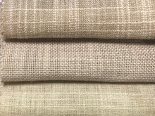Load image into Gallery viewer, Faux Linen Light Taupe Sage Blush Drapery Fabric