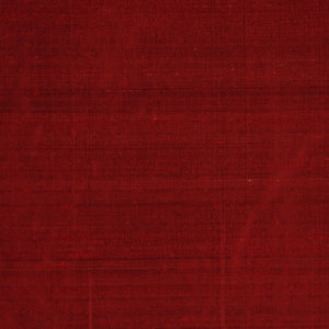Pure Handwoven Silk Dupioni Drapery Fabric Red Burgundy / Wine