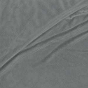 Upholstery Drapery Velvet Fabric Gray / Stone