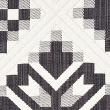 Load image into Gallery viewer, SCHUMACHER TRISTAN PATCHWORK FABRIC 76761 / CHARCOAL