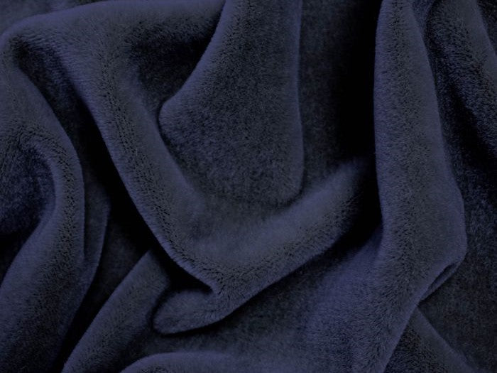 2 Yds Order Minimum Indigo Blue Genuine Mohair Velvet