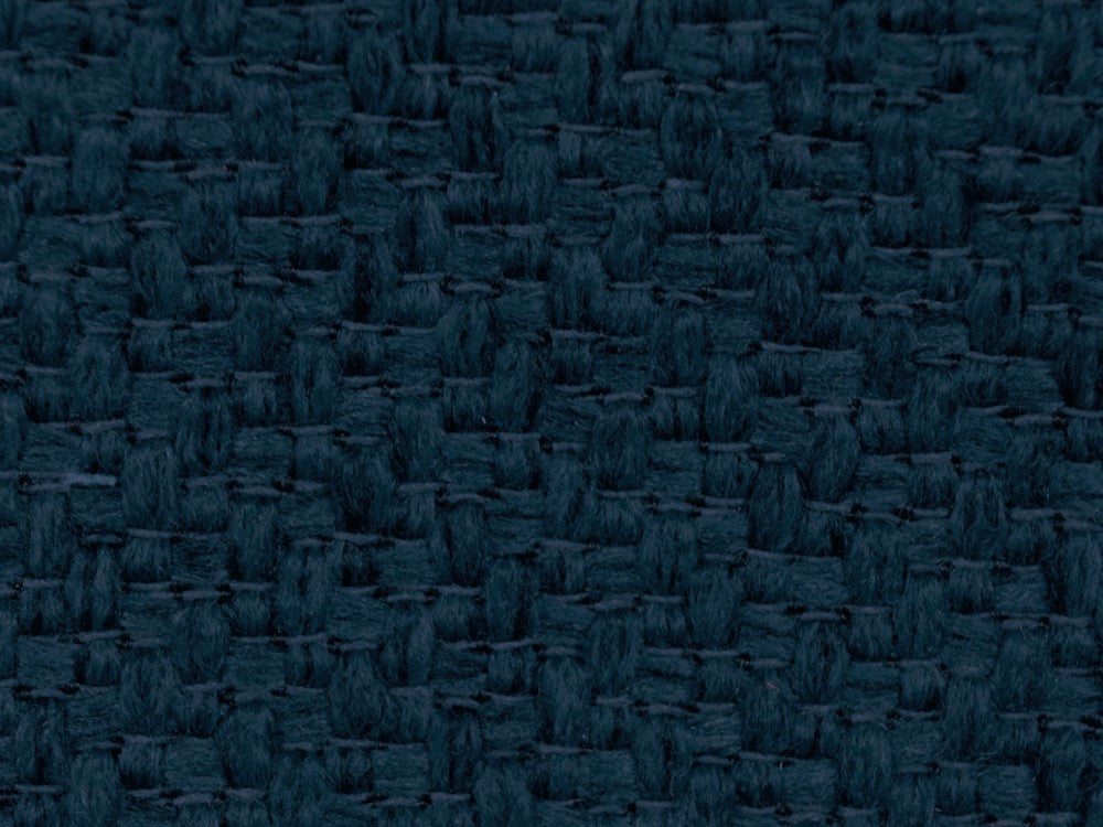2 Yds Min Designer Woven MCM Mid Century Modern Tweed Navy Blue Charcoal Gray Black Upholstery Fabric ETX-Empire