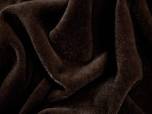 Load image into Gallery viewer, 2 Yds Order Minimum Umber Brown Genuine Mohair Velvet