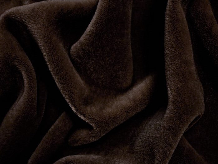 2 Yds Order Minimum Umber Brown Genuine Mohair Velvet