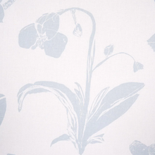 Load image into Gallery viewer, Schumacher Orchids Have Dreams Fabric 180512 / Sky