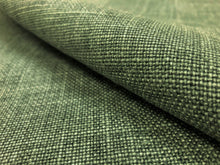 Load image into Gallery viewer, 1.75 Yds Designer Olive Green Belgian Linen MCM Mid Century Modern Upholstery Drapery Fabric