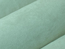 Load image into Gallery viewer, Cream Mint Navy Blue Mocha Faux Suede Drapery Fabric