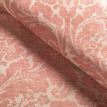 Load image into Gallery viewer, Lee Jofa Acanthus Damask Fabric / Berry