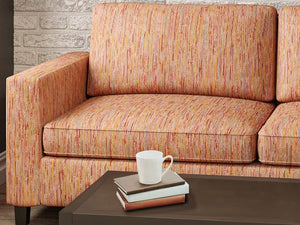 Heavy Duty Red Green Yellow Abstract Upholstery Drapery Fabric
