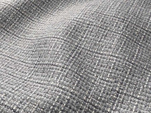 Load image into Gallery viewer, Water &amp; Stain Resistant Grey Charcoal Black Cream MCM Tweed Upholstery Fabric