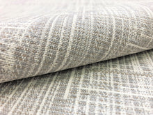 Load image into Gallery viewer, Water Stain Resistant Grey Cream Abstract Upholstery Fabric