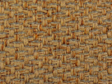 Load image into Gallery viewer, 2 Yds Min Designer Woven MCM Mid Century Modern Tweed Taupe Cafe au Lait Dark Brown Upholstery Fabric ETX-Empire