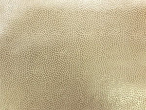 Joseph Noble Quellon 3850 Cream Shimmery Metallic Abstract Faux Leather Upholstery Vinyl