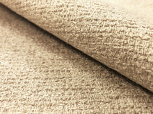 Load image into Gallery viewer, Designer Water &amp; Stain Resistant Woven Beige Neutral MCM Mid Century Modern Upholstery Drapery Fabric