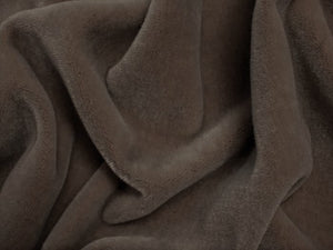 2 Yds Order Minimum Mushroom Brown Genuine Mohair Velvet