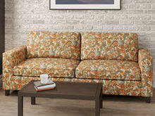 Load image into Gallery viewer, Heavy Duty Turquoise Green Yellow Beige Blue Floral Upholstery Fabric