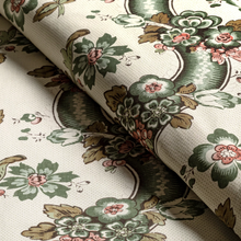 Load image into Gallery viewer, Lee Jofa Benday Print Fabric / Green/Rose