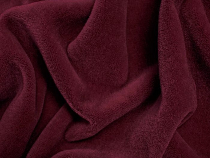 2 Yds Order Minimum Burgundy Red Genuine Mohair Velvet