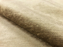 Load image into Gallery viewer, Designer Beige Neutral Cotton Velvet Upholstery Fabric